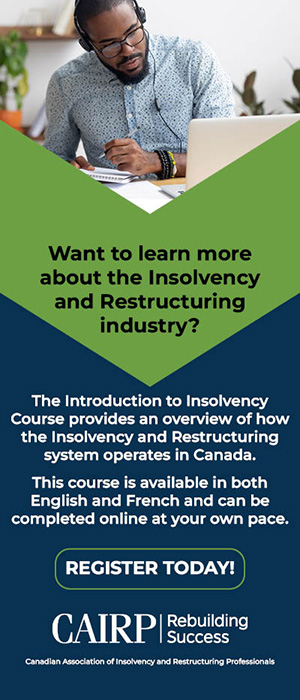 Introduction to Insolvency Course